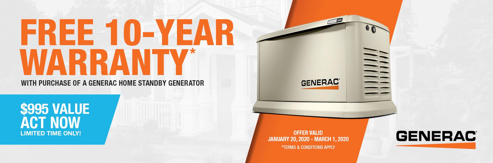 Homestandby Generator Deal | Warranty Offer | Generac Dealer | Jensen Beach, FL